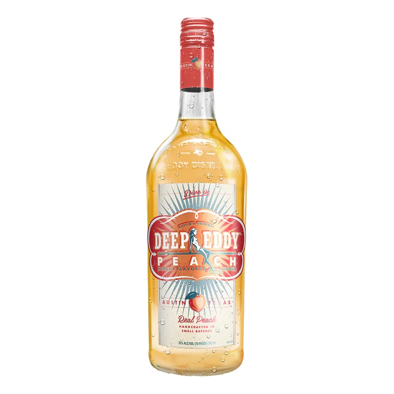 DEEP EDDY PEACH VODKA 750ML @ Red Deer [1010332] 750 ml