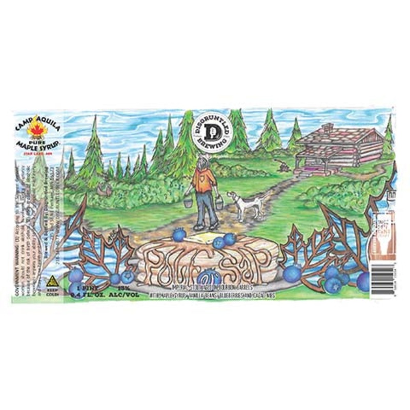 Disgruntled Pour Ol' Sap Blueberries Imperial Stout 750ML BTL