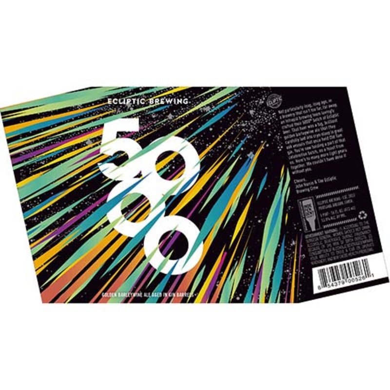Ecliptic 5000 Golden Barleywine Ale 16OZ SINGLE CAN