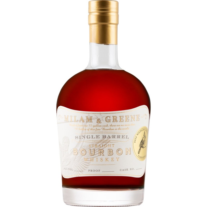 Milam And Greene Wildlife Single Barrel - Cardinal 750ml