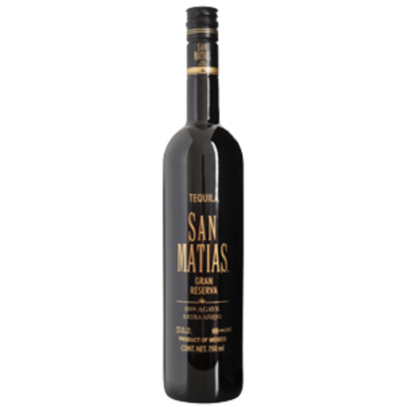 San Matias Gran Reserva Anejo Tequila 80 Proof 750ml Bottle