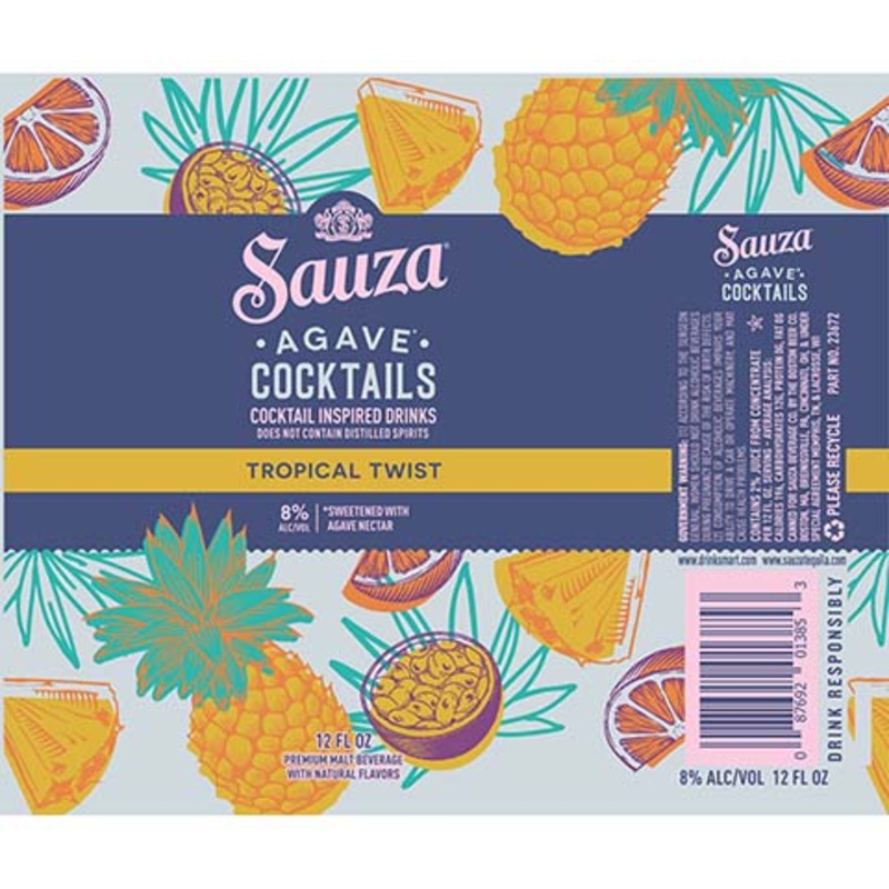 Sauza Tropical Twist 12OZ SINGLE CAN