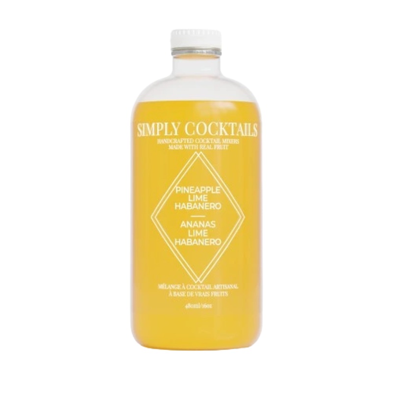 SIMPLY COCKTAILS PINEAPPLE LIME HABANERO 480ML @ Emerald Hills [1028233] 480 ml