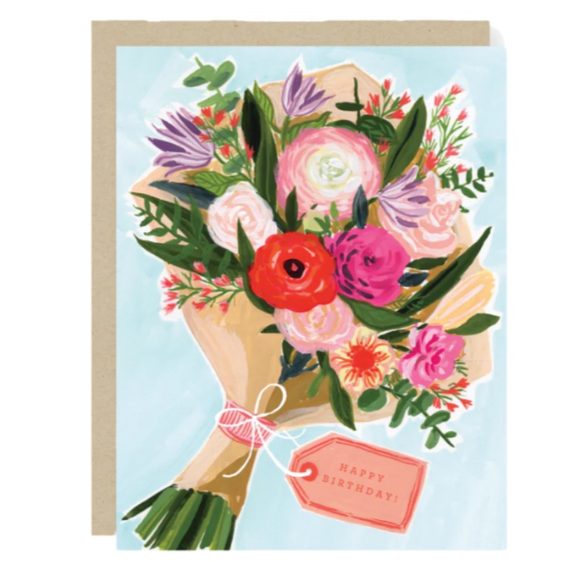 2021 Co. Bouquet For Your Birthday Card