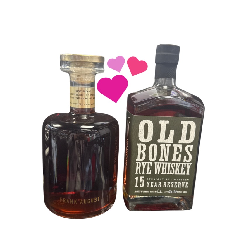Bones in August Bundle x2 Whiskeys 750mL