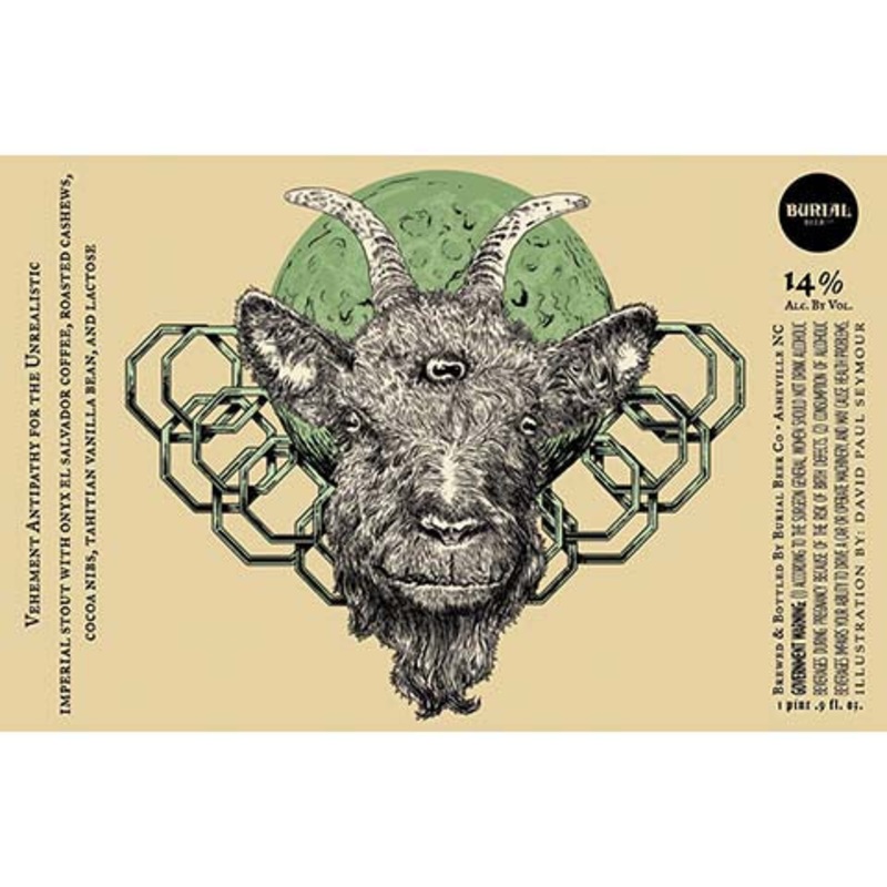 Burial Vehement Antipathy For The Unrealistic Imperial Stout 500ML BTL