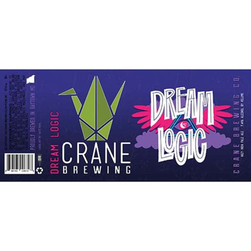 Crane Dream Logic Hazy IPA 12OZ SINGLE CAN