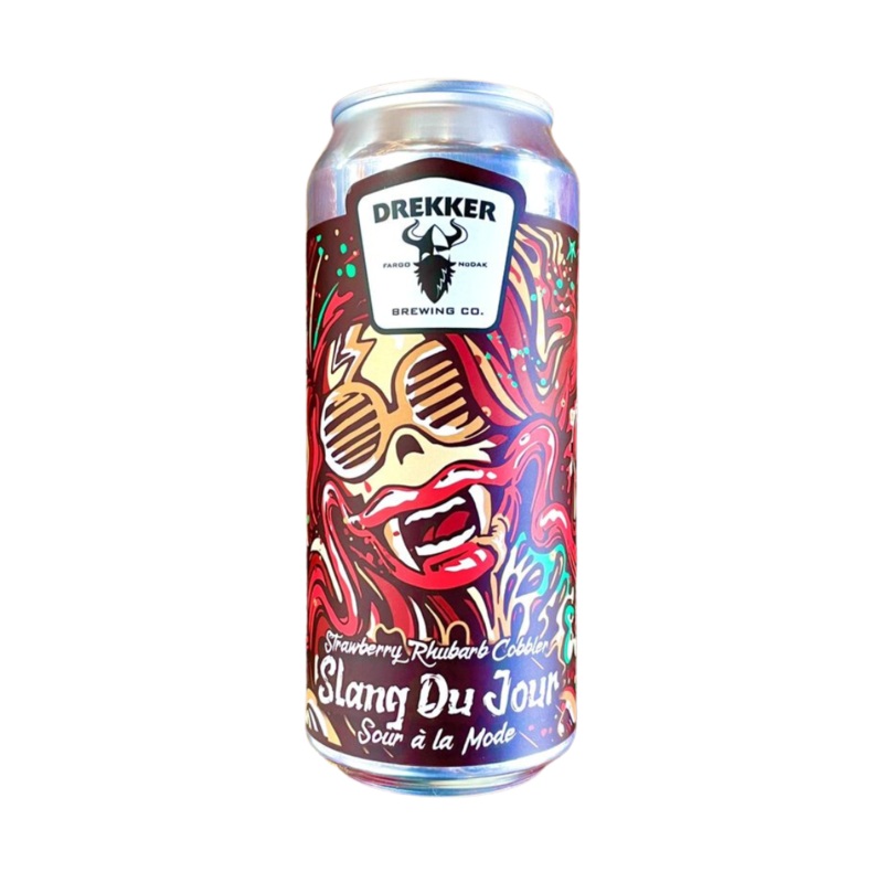 Drekker Slang Du Jour: Strawberry Rhubarb Cobbler