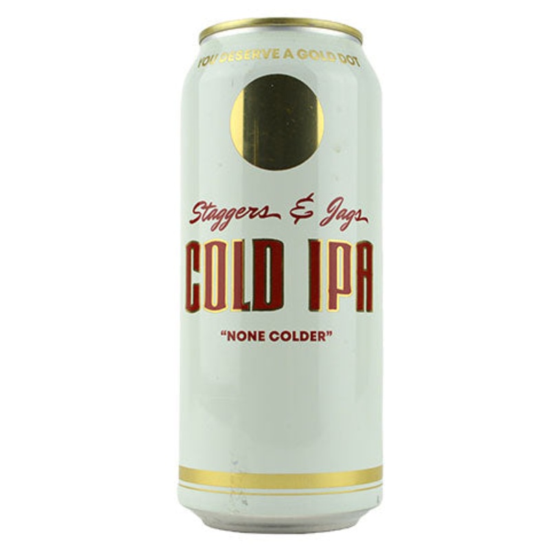 Gold Dot Staggers & Jags Cold IPA 16OZ SINGLE CAN
