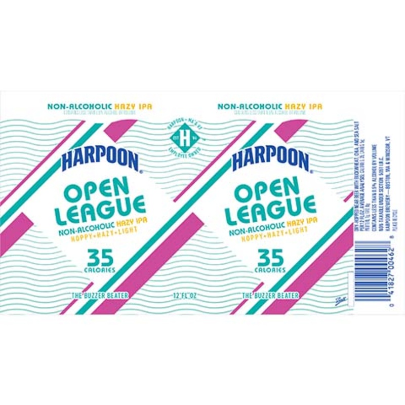 Harpoon Open League Hazy IPA (Non-Alcoholic) 12OZ SINGLE CAN