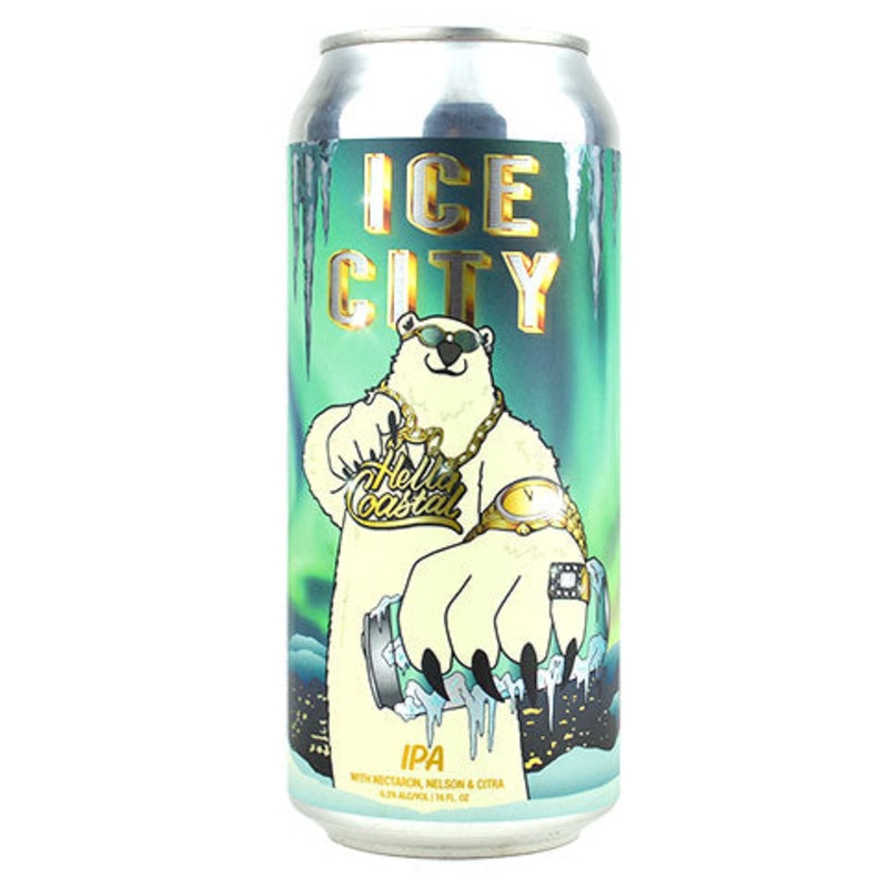 Hella Coastal Ice City IPA 16OZ SINGLE CAN
