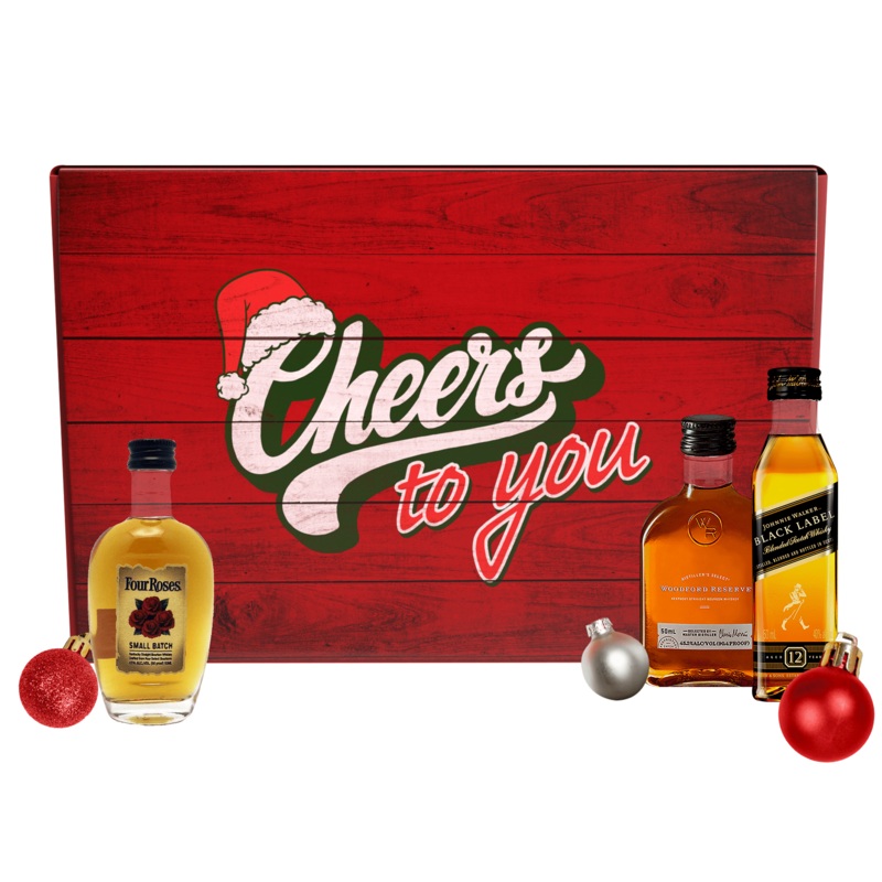 Holiday Whiskey Sampler 12 whiskies