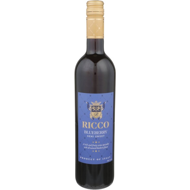 Ricco Blueberry Flavored Wine 750ML 750ML
