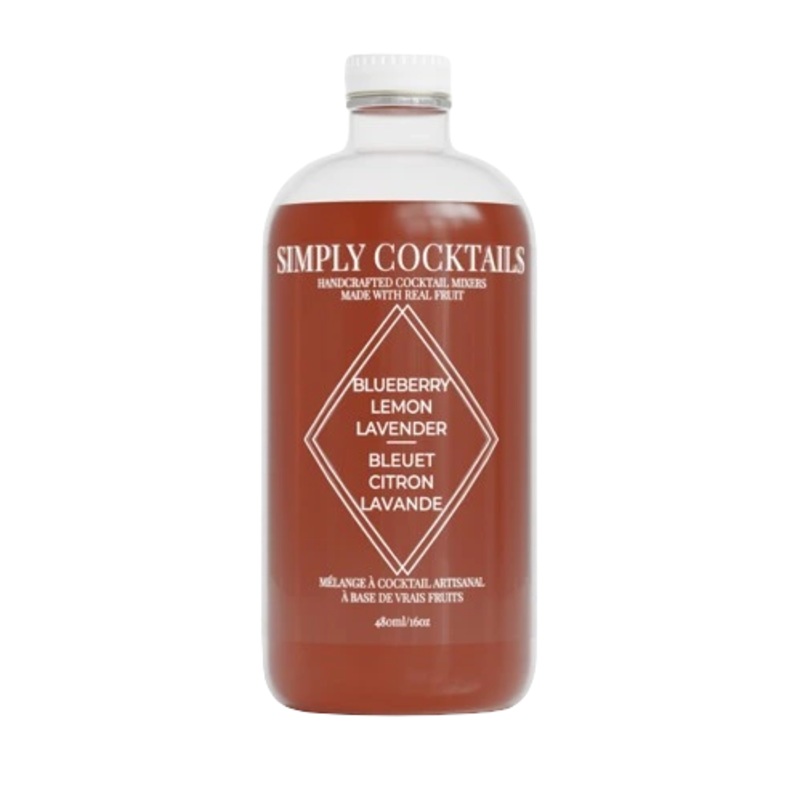 SIMPLY COCKTAILS BLUEBERRY LEMON LAVENDER 480ML @ Lethbridge [1028242] 480 ml