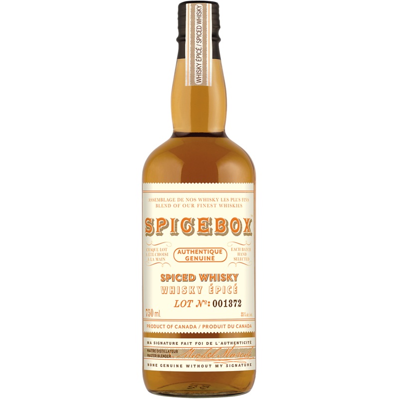 SPICEBOX CANADIAN SPICED WHISKY 750 ML