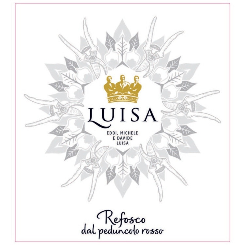 TENUTA LUISA REFOSCO DAL PEDUNCOLO ROSSO FRIULI ISONZO 2019 750ML 750ML