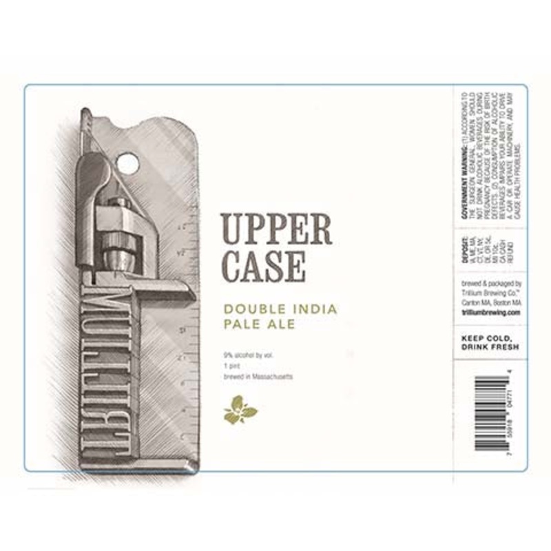 Trillium Upper Case DIPA 16OZ SINGLE CAN
