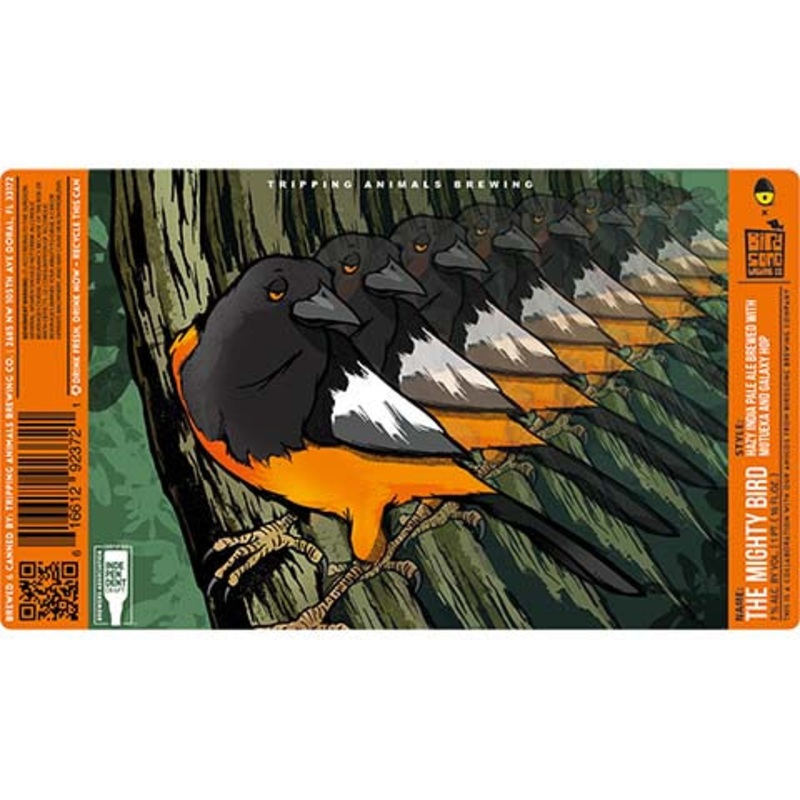 Tripping Animals The Mighty Bird Hazy IPA 16OZ SINGLE CAN