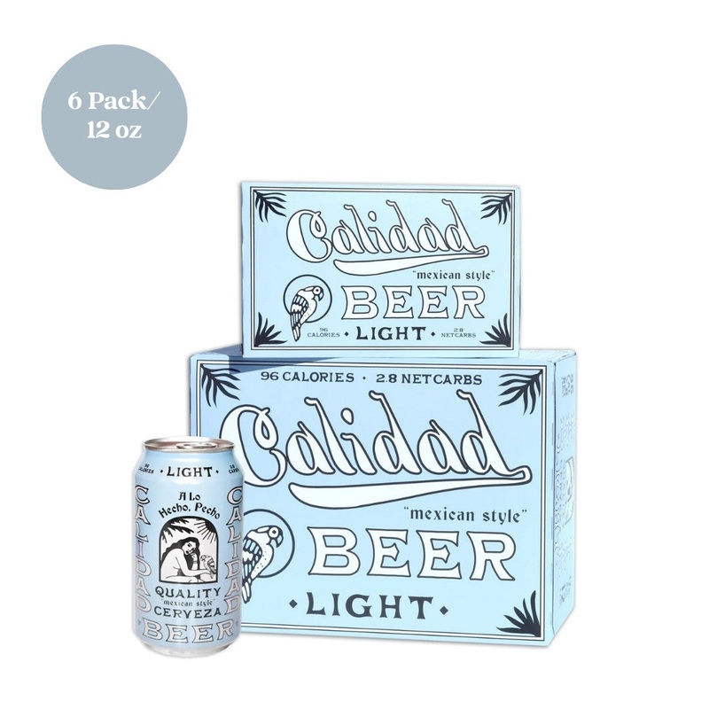 Calidad Light "Mex Style" Beer 6pk 12 fl oz
