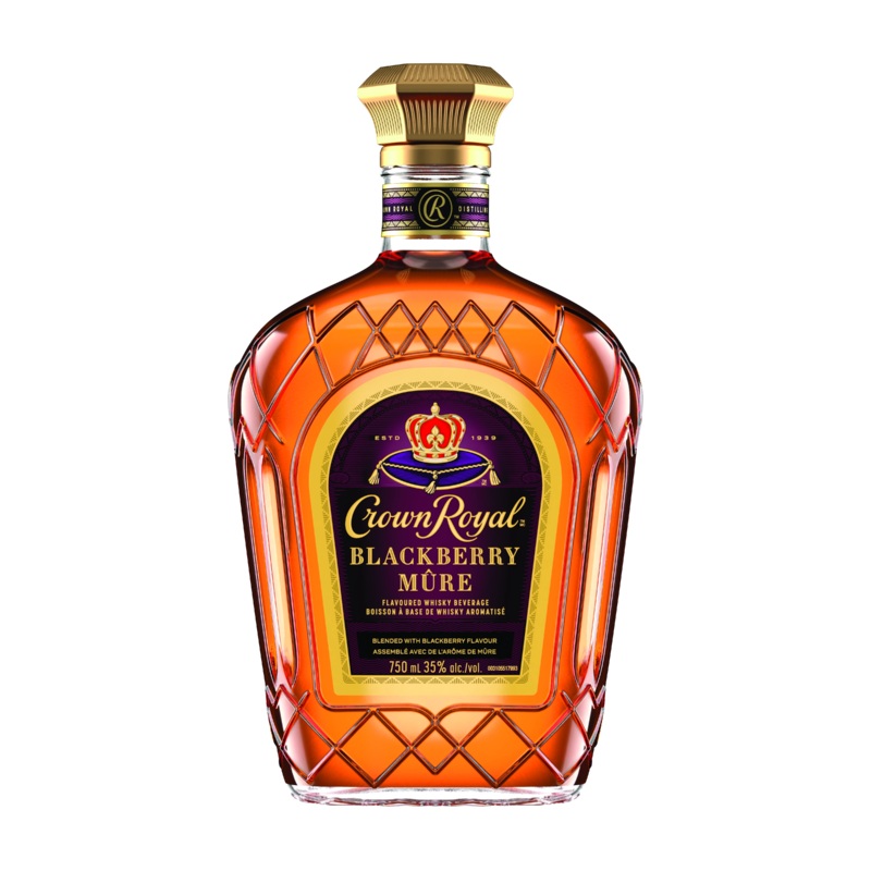 CROWN ROYAL BLACKBERRY CANADIAN WHISKY 750ML @ Lethbridge [1050997] 750 ml