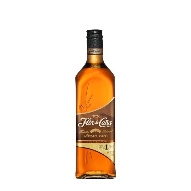 Flor de Caa Aejo Oro Rum 750mL