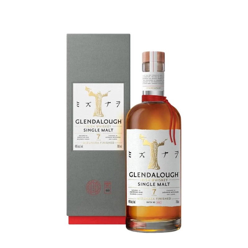 Glendalough Single Malt 7yr Mizunara Finish Whiskey 750mL