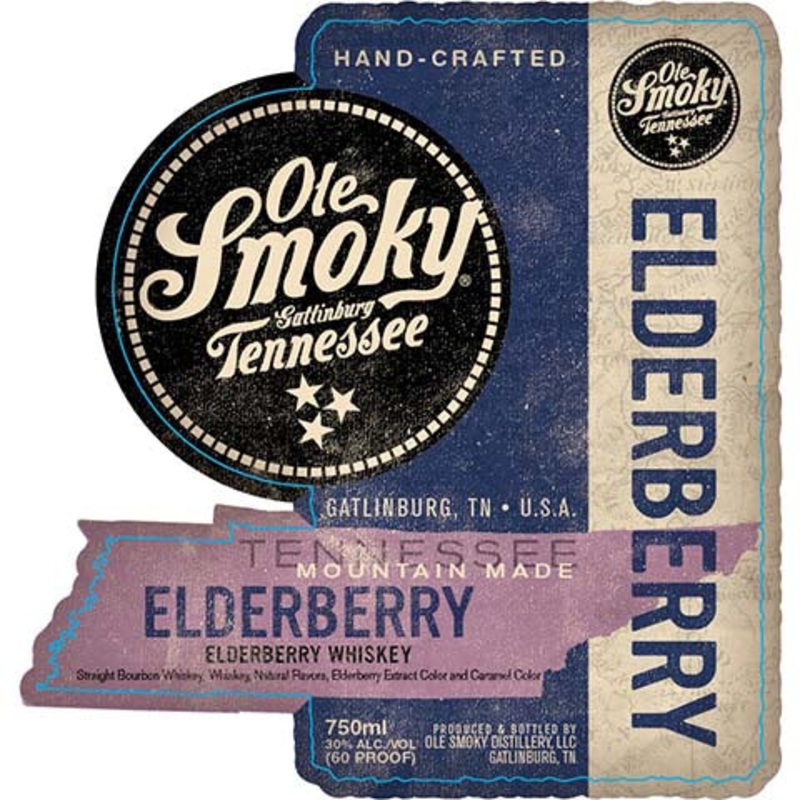 Ole Smoky Elderberry Whiskey 750ML BTL