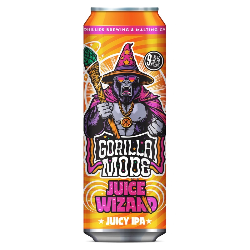 PHILLIPS GORILLA MODE JUICE WIZARD IPA 568ML CAN @ Windermere [1055038] 568 ml