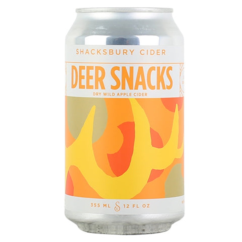 Shacksbury Deer Snacks Cider 12OZ SINGLE CAN