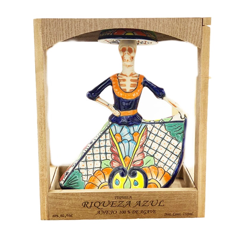 Tequila Riqueza Azul Anejo