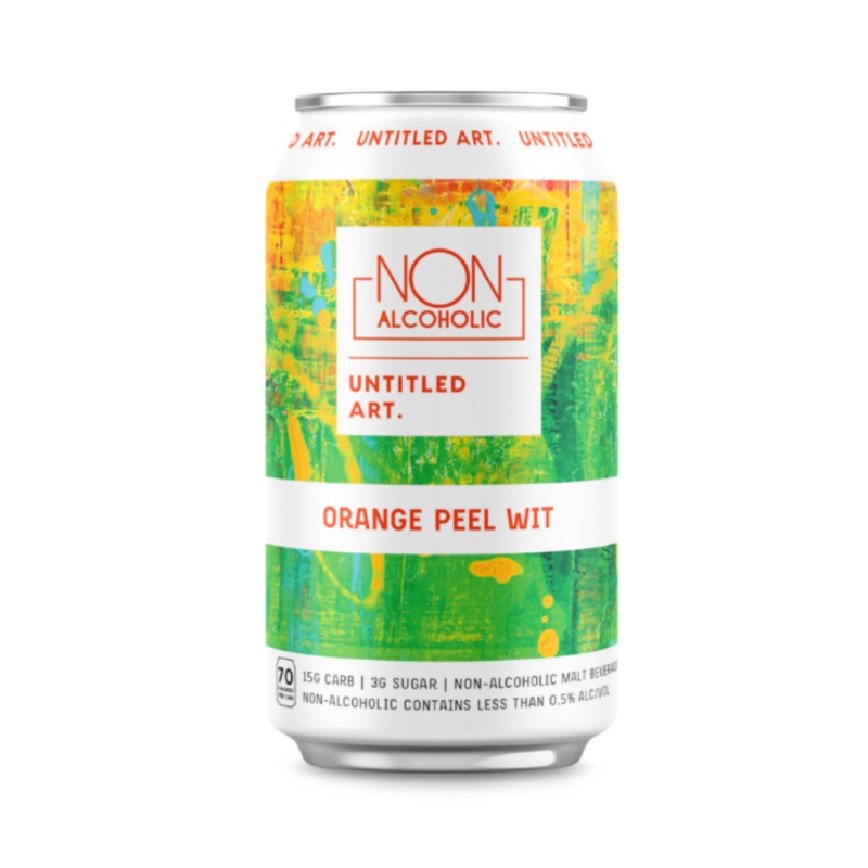 Untitled Art Orange Peel Wit Non-Alcoholic
