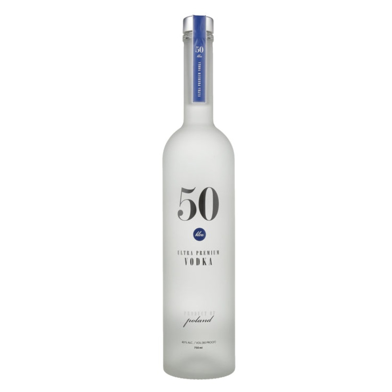 50 BLEU VODKA 80 750ML 750ML