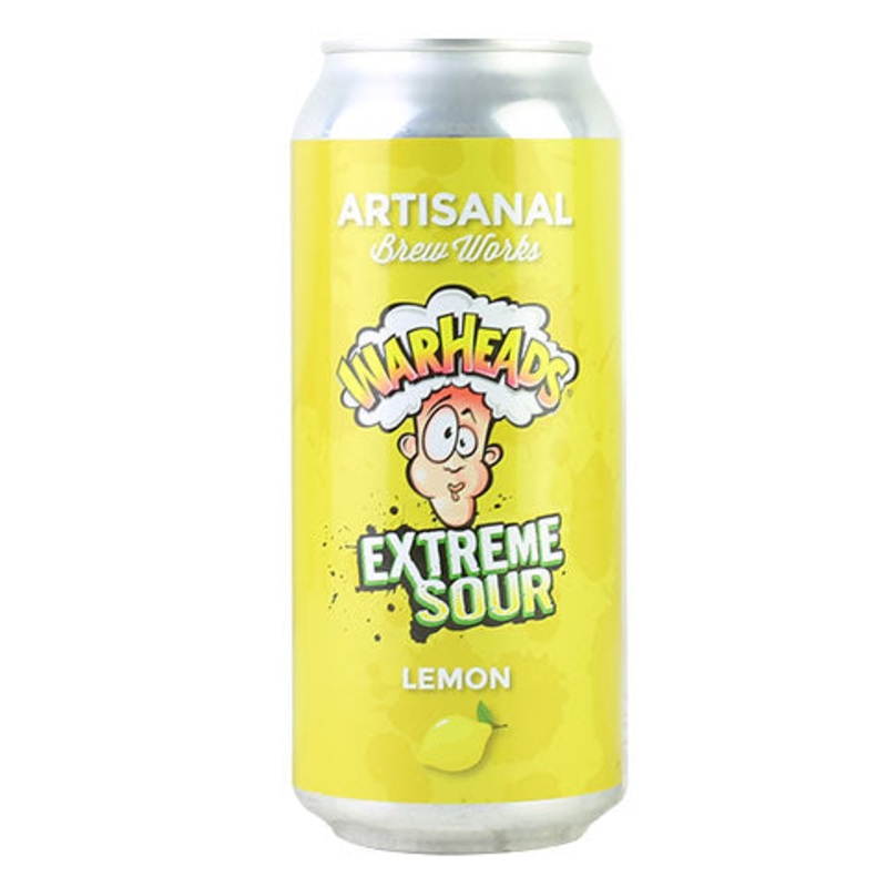 Artisanal Brew Works Warheads Lemon Sour Ale 16OZ SINGLE CAN