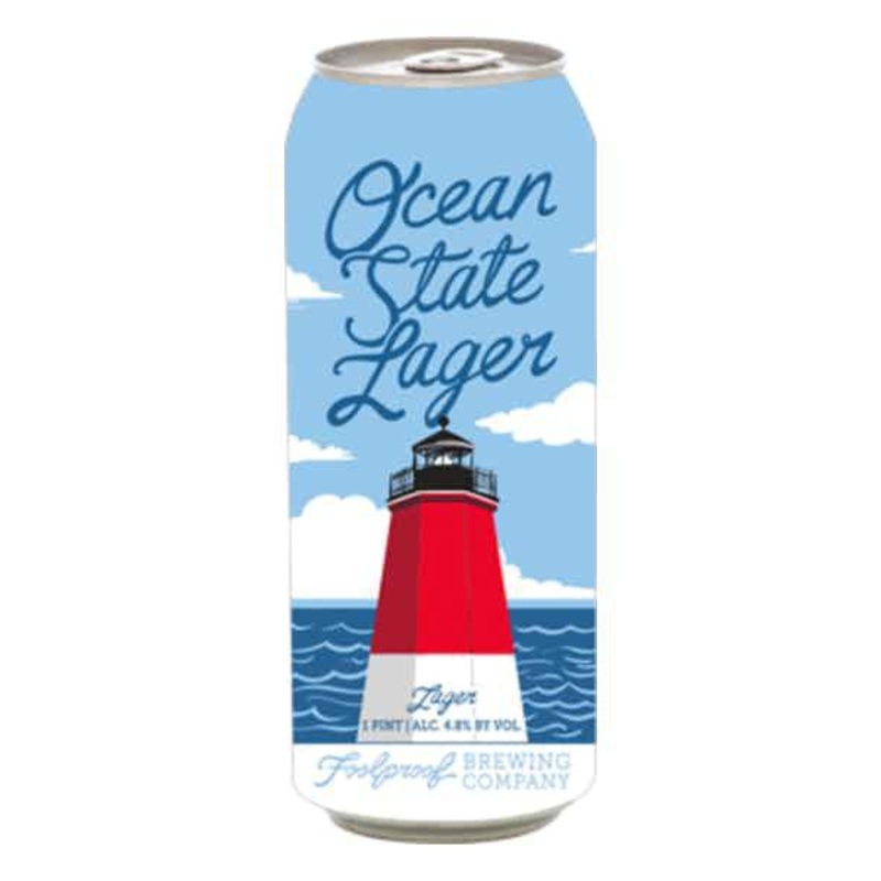 Beer RI Foolproof 6pk Ocean State Lager 12oz cans