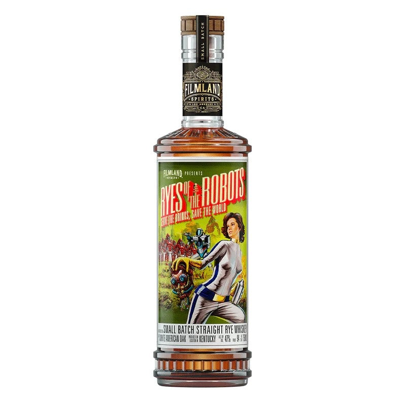 Filmland Spirits 'Ryes Of The Robots' Straight Rye Whiskey 750ML BTL