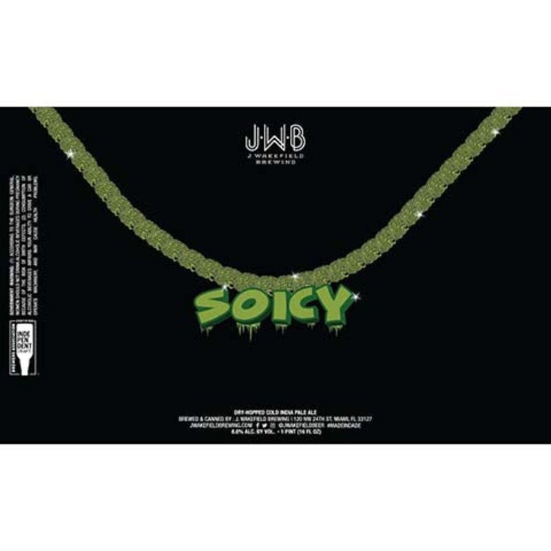 J. Wakefield Soicy Cold IPA 16OZ SINGLE CAN