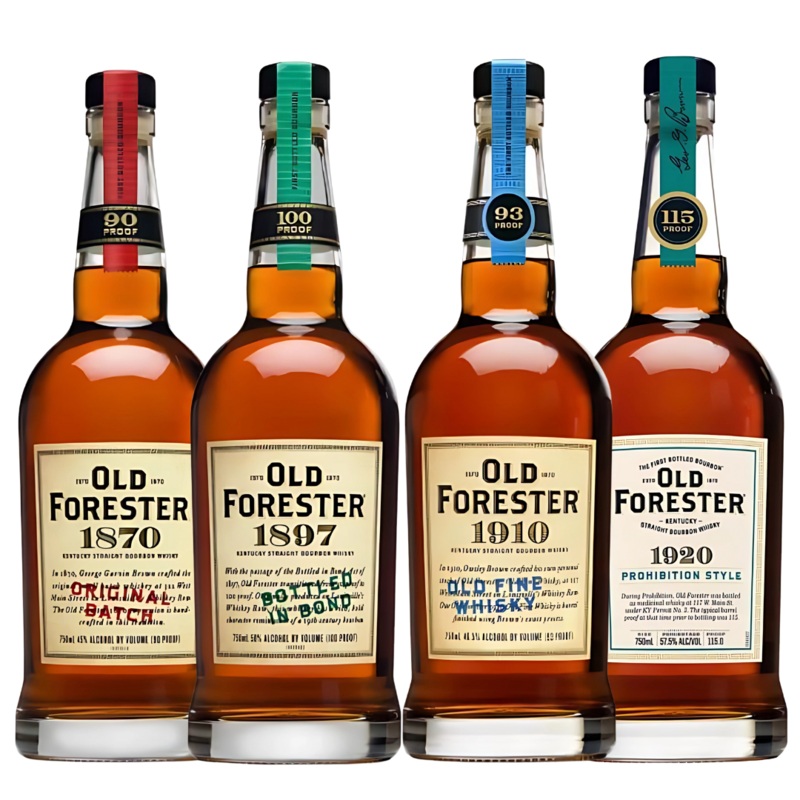 Old Forester Bourbon Time Capsule Bundle