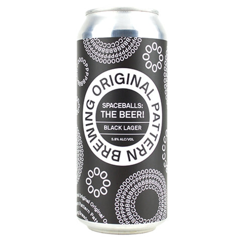 Original Pattern Spaceballs: The Beer! Schwarzbier 16OZ SINGLE CAN