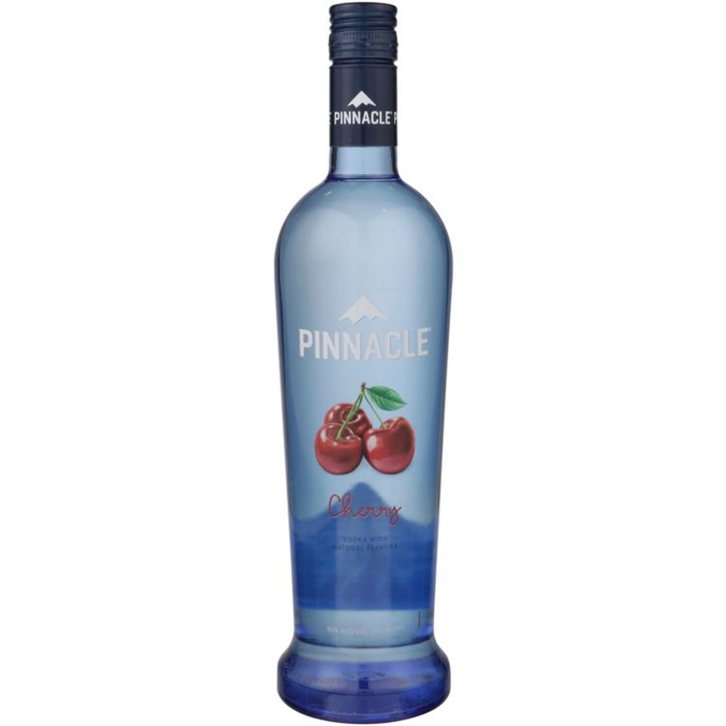 PINNACLE CHERRY FLAVORED VODKA 60 750ML 750ML
