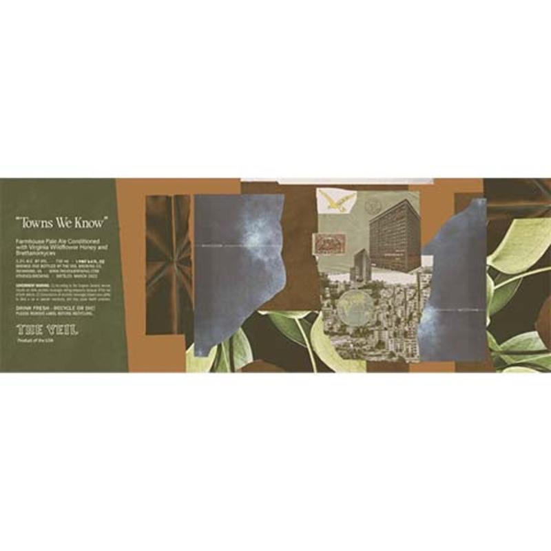 The Veil Towns We Know Farmhouse Pale Ale 16OZ SINGLE CAN