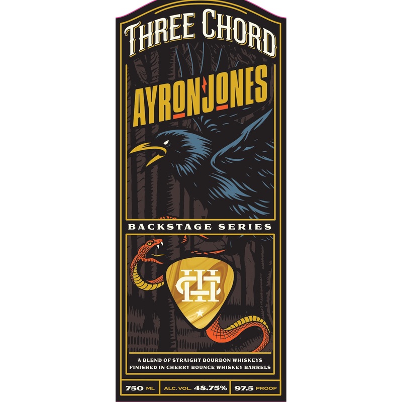 Three Chord Backstage Series Ayron Jones Cherry Bounce Finish Bourbon