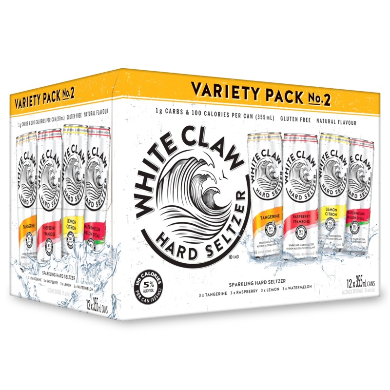 WHITE CLAW HARD SELTZER MIXER NO 2 355ML 12PK CAN @ Airdrie [1039502] 4260 ml