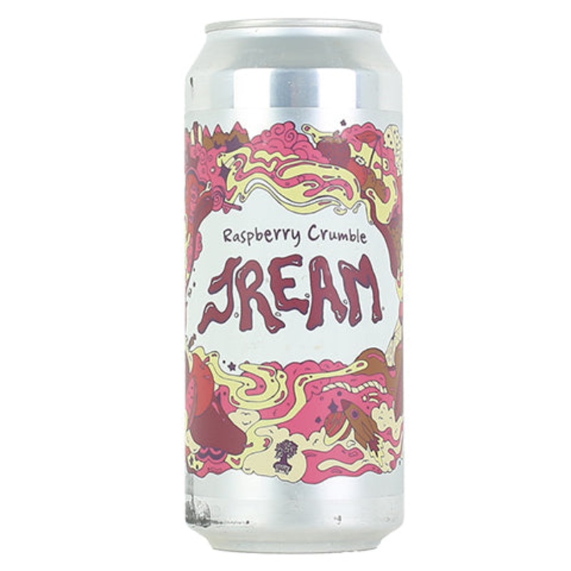 Burley Oak Raspberry Crumble JREAM Sour Ale 16OZ SINGLE CAN