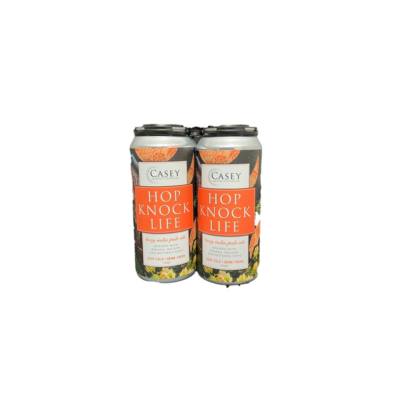 Casey Hop Knock Life Hazy IPA 4 Pack Cans