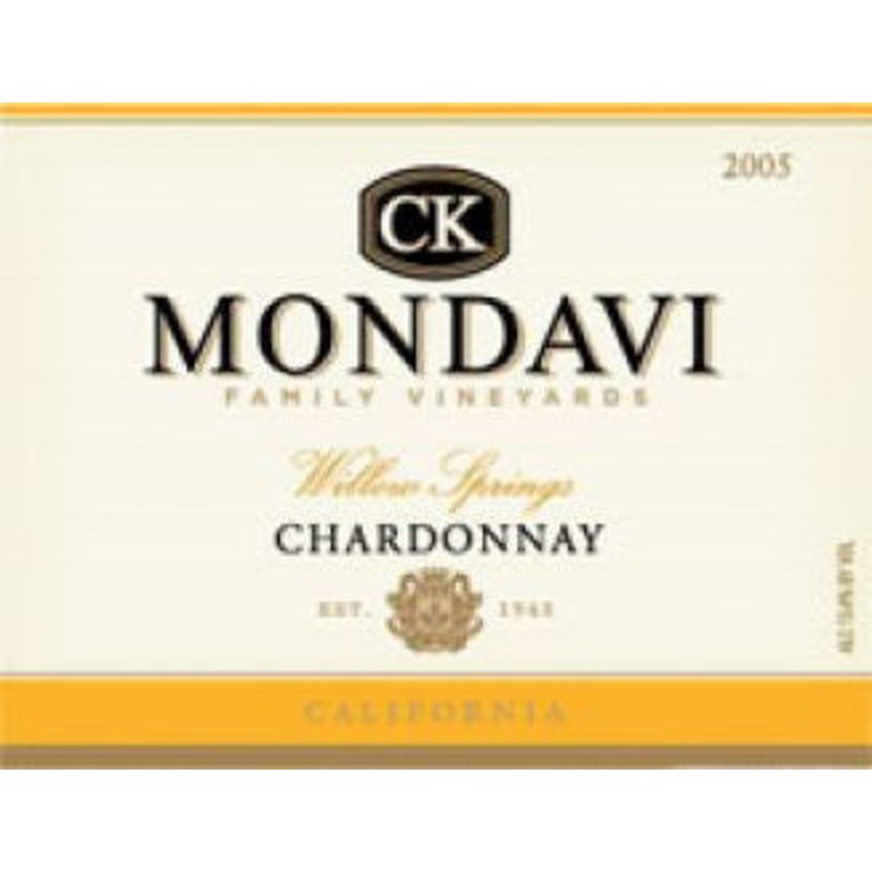 Ck Mondavi Chardonnay