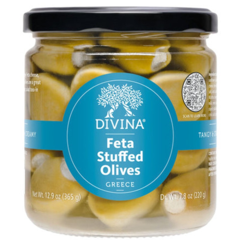 Divina Green Olives With Feta Cheese