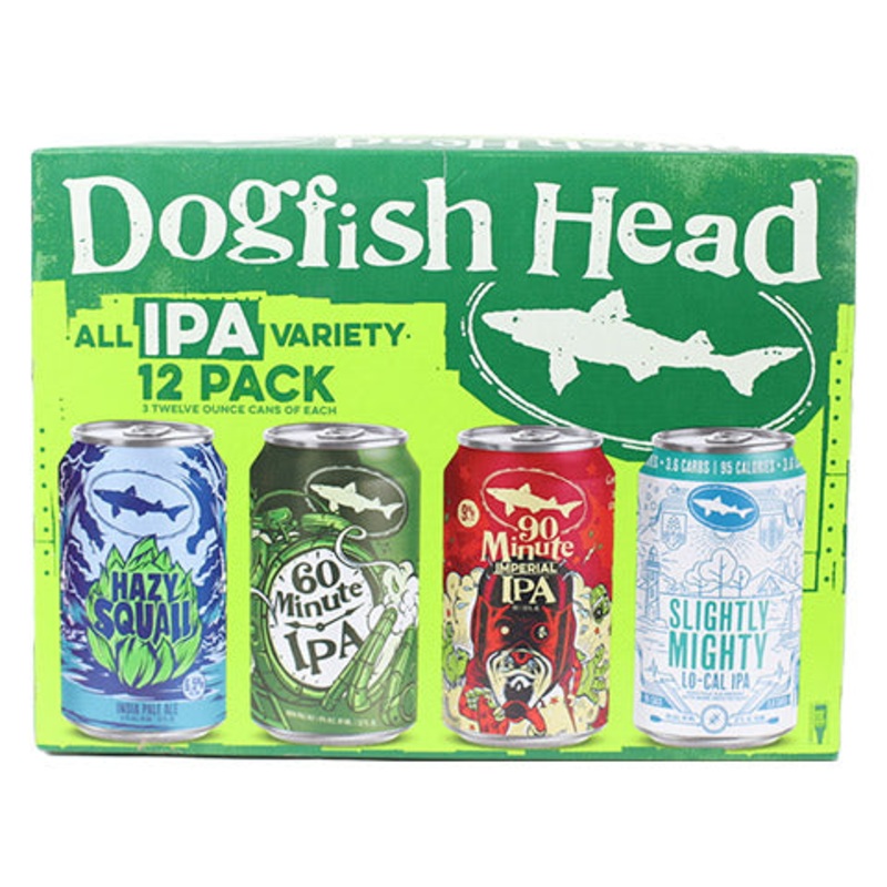Dogfish Head All IPA Variety 12-Pack 12PK 12OZ CAN