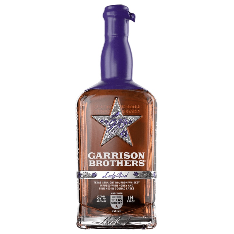 Garrison Brothers Lady Bird Honey-Infused Cognac Cask Finish Texas Straight Bourbon Whiskey 750ML BTL