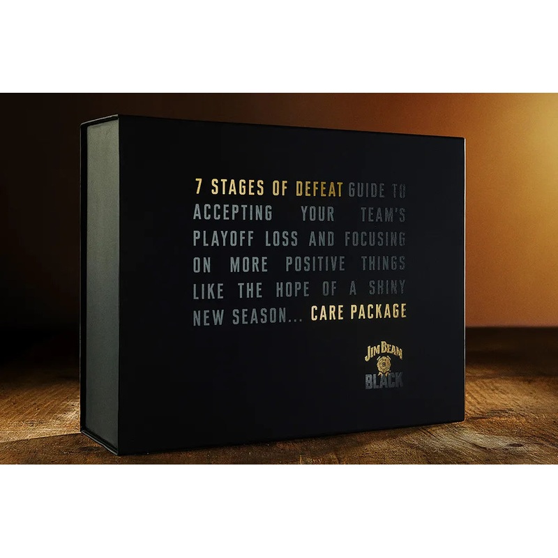 Jim Beam Black 7 Stages of Defeat Care Package Limited Edition Gift Set