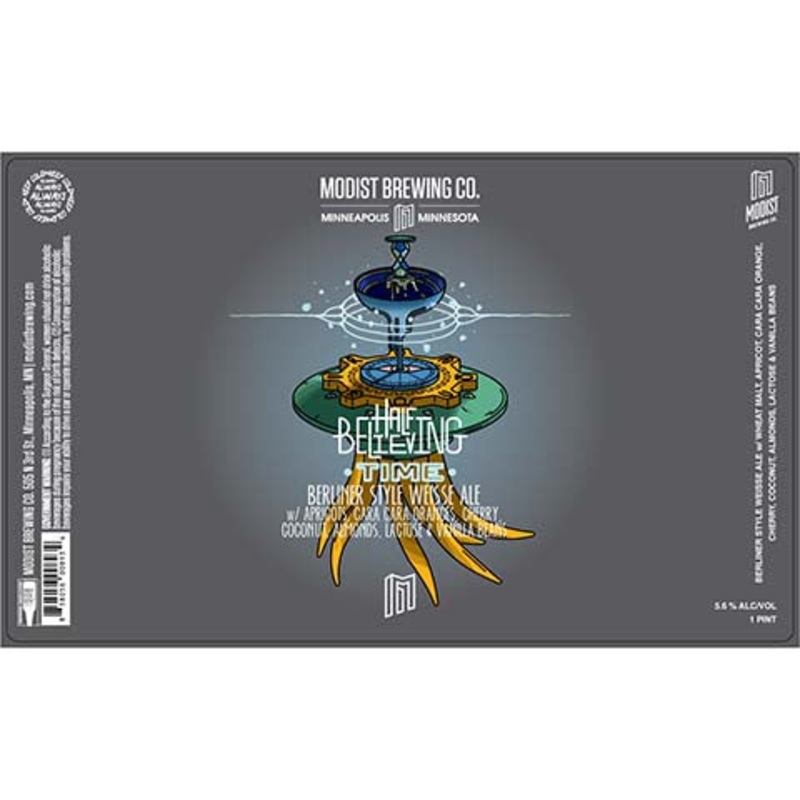 Modist Brewing Half Believing Time 16OZ SINGLE CAN